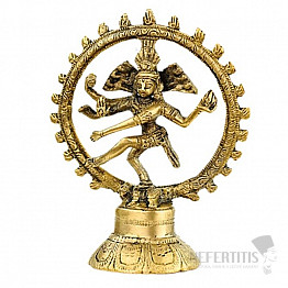 Feng Shui Statue aus Messing von Shiva Nataraja