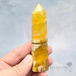 Fluorit žlutý obelisk Čína 1