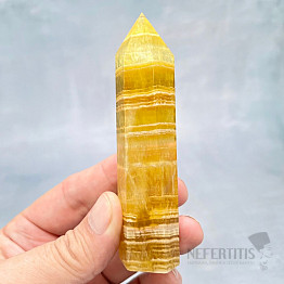Fluorit žlutý obelisk Čína 3