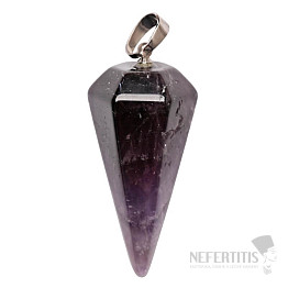 Konisches Pendel aus Amethyst