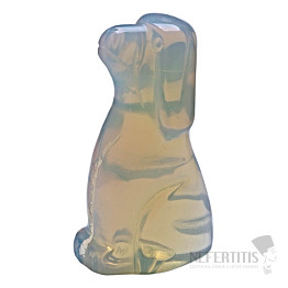 Labrador-Figur aus Opalin