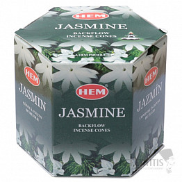 Vonné kužele pre tečúci dym HEM Jasmine