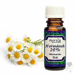 Phytos Heřmánek 20% esenciální olej 10 ml
