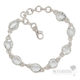 Herkimer Diamantarmband Silber Ag 925 B275