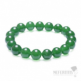 Jadeit-Armband aus Perlen