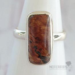 Amber ring silver Ag 925 44493