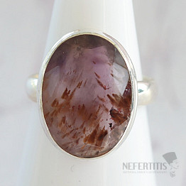Kakoxenite Super 7 ring silver Ag 925 45566