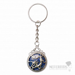 Kľúčenka s lapisom lazuli a drakom