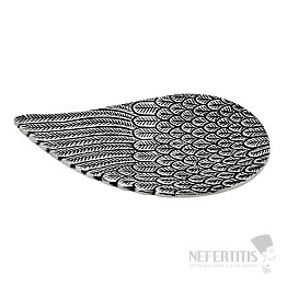 Stojanček kovový na vonné tyčinky Silver angel wing