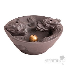 Bowl - stand for incense sticks and cones Dragons