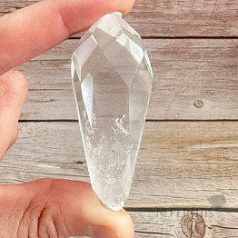 Křišťálový hrot broušený oboustranný KO6