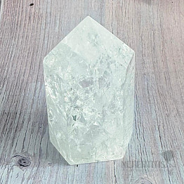 Krištáľ pukaný obelisk 11