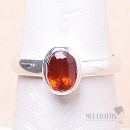 Kyanit oranžový prsten stříbro Ag 925 R71