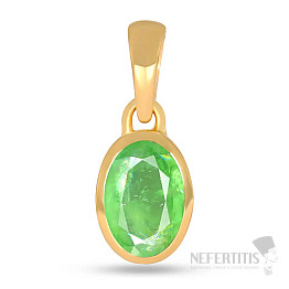 Silver pendant with green kyanite CB-P709G-GK