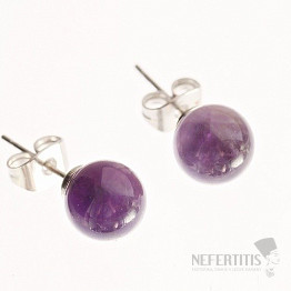 Amethyst Ohrringe Kugeln