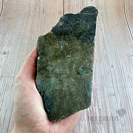 Labradorit Halbschliff Madagaskar P2-15