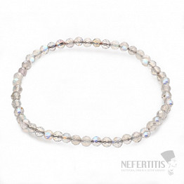 Labradorit-Armband extra geschliffene Perlen in AA-Qualität