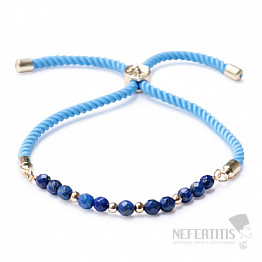 Glitzerndes Armband im Lapislazuli-Schliff