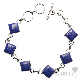 Lapis Lazuli náramek stříbro Ag 925 B123