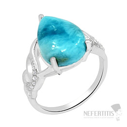 Larimar prsten stříbro LD 02 Ag 925