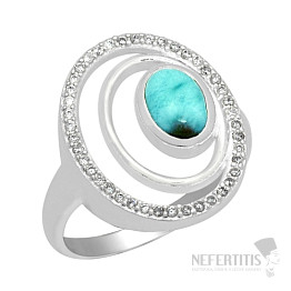 Larimar prsten stříbro LD 09 Ag 925