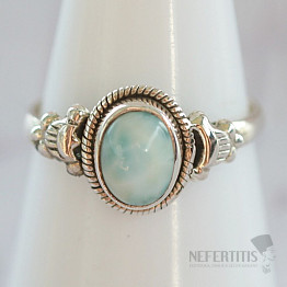Larimar prsten stříbro Ag 925 45932
