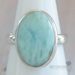 Larimar prsten stříbro Ag 925 LOT383