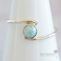 Larimar prsten stříbro Ag 925 MIX22