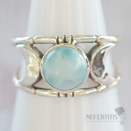 Larimar prsten stříbro Ag 925 N7721
