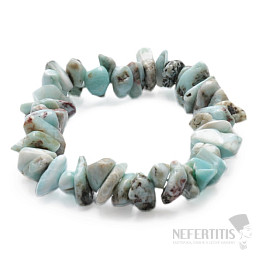 Larimar náramok disky extra kúsky