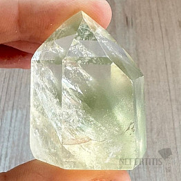 Lodolite - crystal with spike inclusions 16
