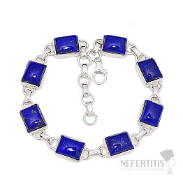 Lapis Lazuli náramek stříbro Ag 925 B219