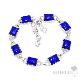 Lapis Lazuli náramek stříbro Ag 925 B238