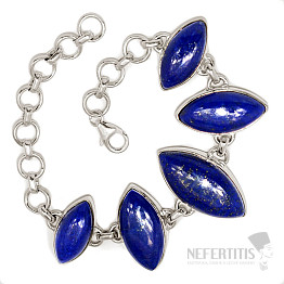 Lapis Lazuli bracelet silver Ag 925 B370