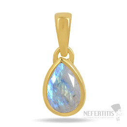 Strieborný prívesok s mesačným kameňom CB-P710G-RM