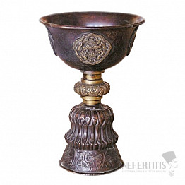 Vykuřovací miska - zdobený pohár z mědi