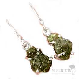 Vltavín Ohrringe Silber Ag 925 E274