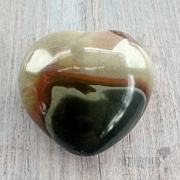 Jaspis polychromes Herz Madagaskar 18