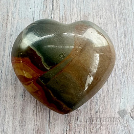 Jaspis polychrómne srdce Madagaskar 20