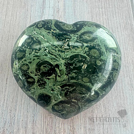 Jasper Kambaba polished Madagascar Heart M6-17