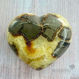 Polierte Septaria Madagascar Heart P6-10