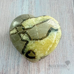 Polierte Septaria Madagascar Heart P6-17