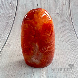 Polierter, freigeformter Karneol aus Madagaskar TP3-8