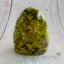 Opalgrün poliertes Madagaskar Freiform 34