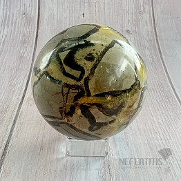 Septaria polierte Kugel Madagaskar 20