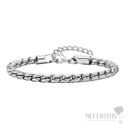 Herrenarmband Serpente Brillante Edelstahl glänzend