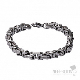 Armband königliches Muster byzantinischer Edelstahl 20,5 cm