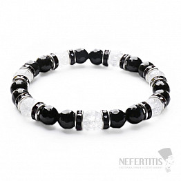 Black crystal náramek RB Design 76