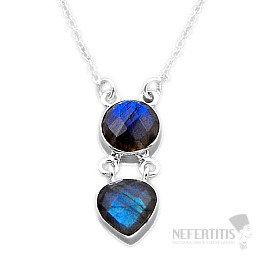 Labradorit Collier Silber Ag 925 49114