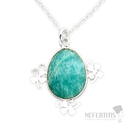 Amazonite necklace silver Ag 925 87013
